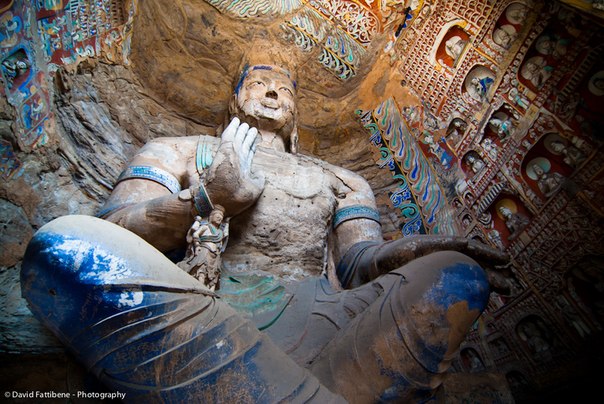 Yungang Grottoes - Пещерные храмы Юньган. 