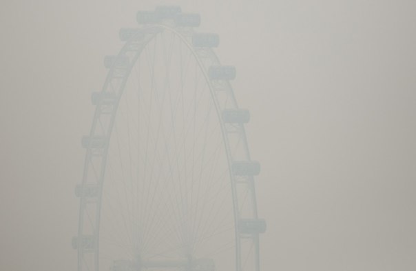 Сингапур в дыму