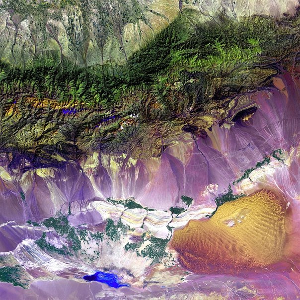 Спутниковые фотографии Земли как искусство
