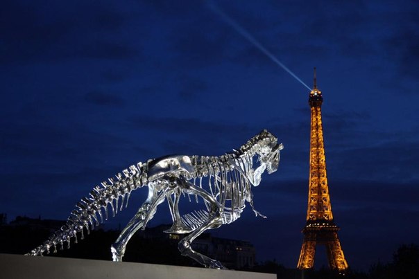 Скелет тираннозавра пришел в Париж