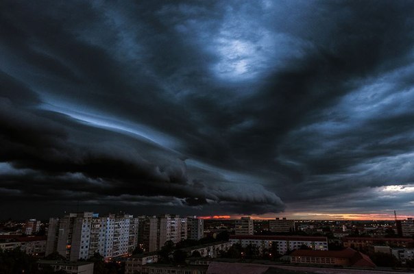 Фантастическая буря в Румынии