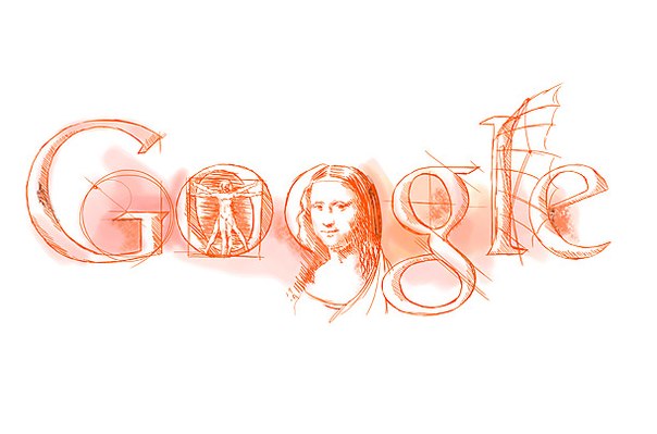 История логотипов Google Doodles.
