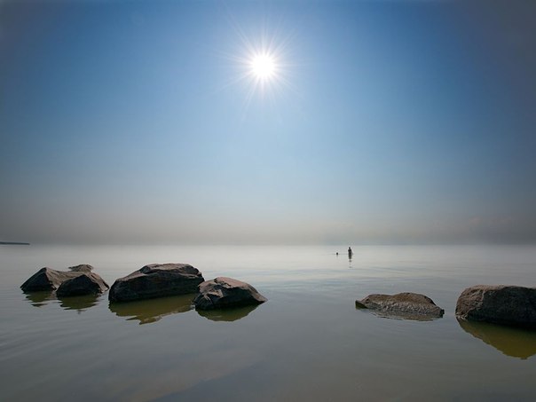 Озеро Виннипег, Канада. 