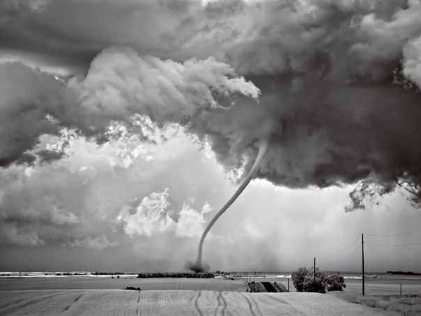 Торнадо, Северная Дакота, США. 