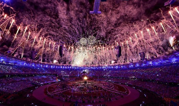 Открытие Олимпиады-2012 в Лондоне.