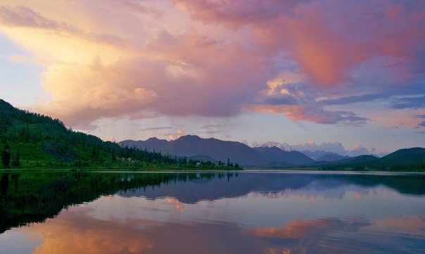 Озеро Язевое, Казахстан.