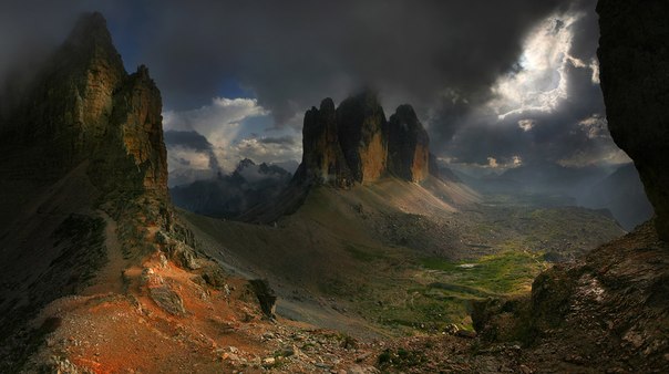 Доломитовые Альпы, Италия.
