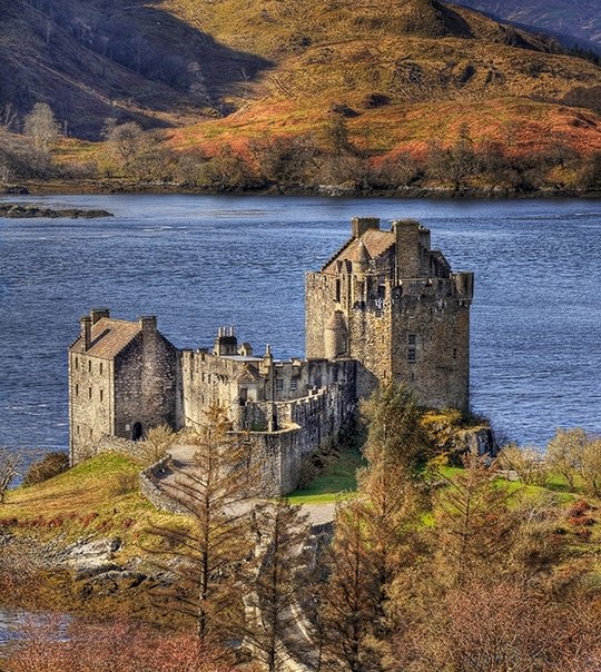 Замок Эйлан Донан,Шотландия.