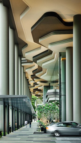 Отель-сад Parkroyal в Сингапуре4