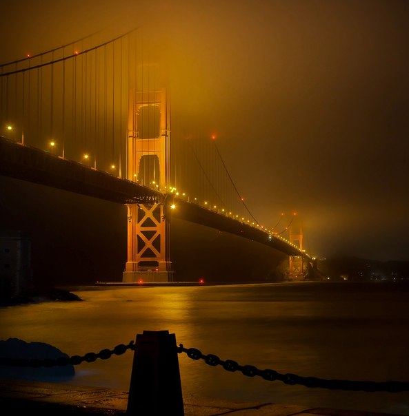 Мост Золотые Ворота, Сан-Франциско, США.