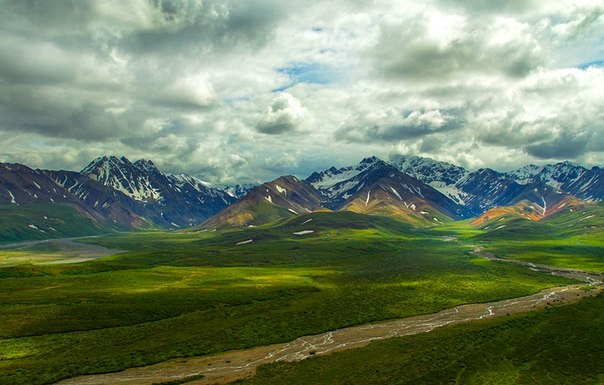 Национальный парк Денали, штат Аляска, США.