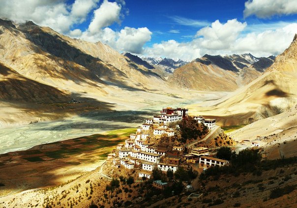Монастырь Ки Гомпа, Долина Спити, Гималаи.