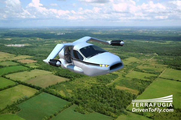 Terrafugia создаст новую летающую машину с вертикальным взлетом