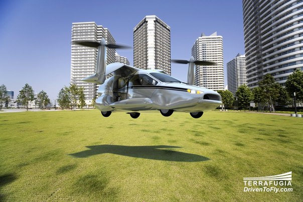 Terrafugia создаст новую летающую машину с вертикальным взлетом