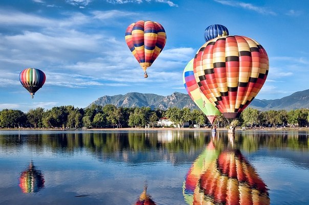 Воздушные шары в Колорадо. 