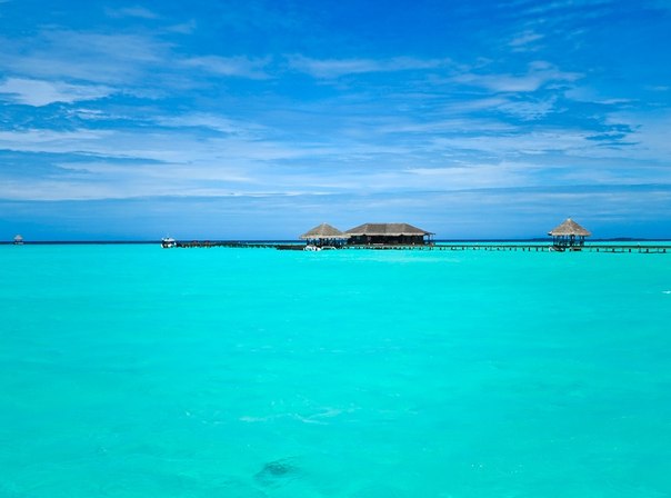 Мальдивы - идеальное место для отдыха.