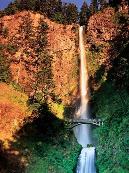 Водопад Малтнома-Фолс в США