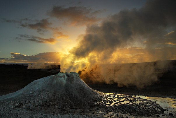 Вулканы Исландии во всей красе.