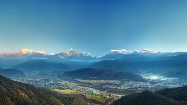 Sarankot, Непал.