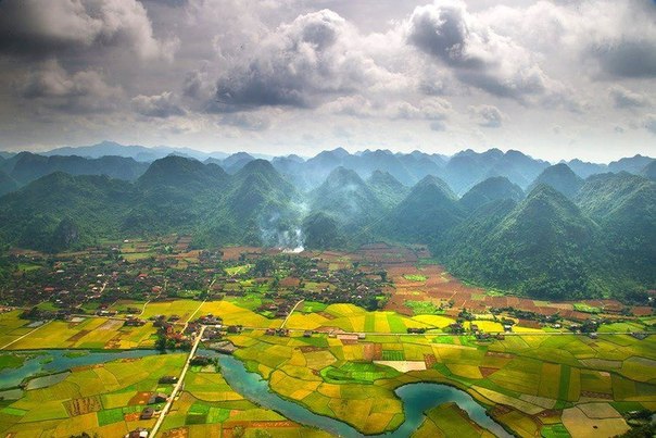 Долине Бача, Провинция Лангшон, Вьетнам.