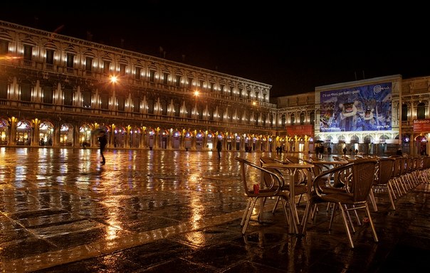 Площадь Сан-Марко, Венеция, Италия.